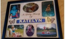 Personalized Engraved Memorial Insert and Frame for Photos 