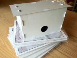 Ten Snap Together Birdhouse Kits