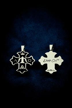 Cross Cremation Jewelry Urn Pendant