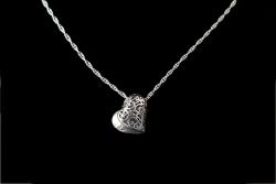 Heart Keepsake Urn Pendant Necklace