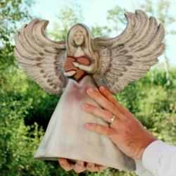 ANGEL WITH HEART- Cremation Urn Sculpture