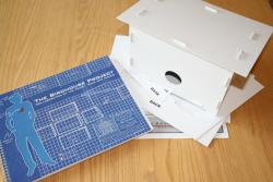 Birdhouse Project Blue Book & Cardboard Birdhouse Kit