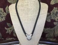 Angel Wings Braided Leather Necklace with Angel Wings Charm Angel Wings Braided Leather Necklace with Angel Wings Charm