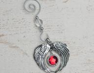 Angel Wings Birthstone Ornament Angel Wings Birthstone Ornament