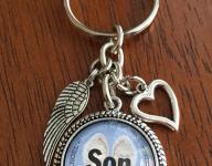 Missing My Angel Key Ring Missing My Angel Key Ring