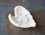 Angel Wings Dish with Pocket Stone Angel Wings Dish with Pocket Stone
