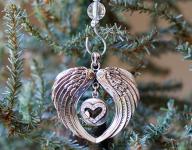 Angel Wings Forever in My Heart Ornament Angel Wings Forever in My Heart Ornament