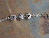 Angel Wings Triple Toggle Bracelet Angel Wings Triple Toggle Bracelet
