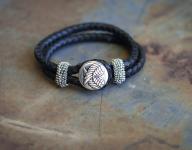 Angel Wings Leather Bracelet Angel Wings Leather Bracelet