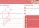 Downloadable Printable Widowlution Daily Planner - Letter Size