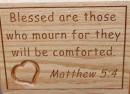Those Who Mourn Carved Plaque