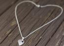 Reunion Heart Necklace - Silver Plated